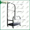 Security Equipment Storage Rack with Wheels