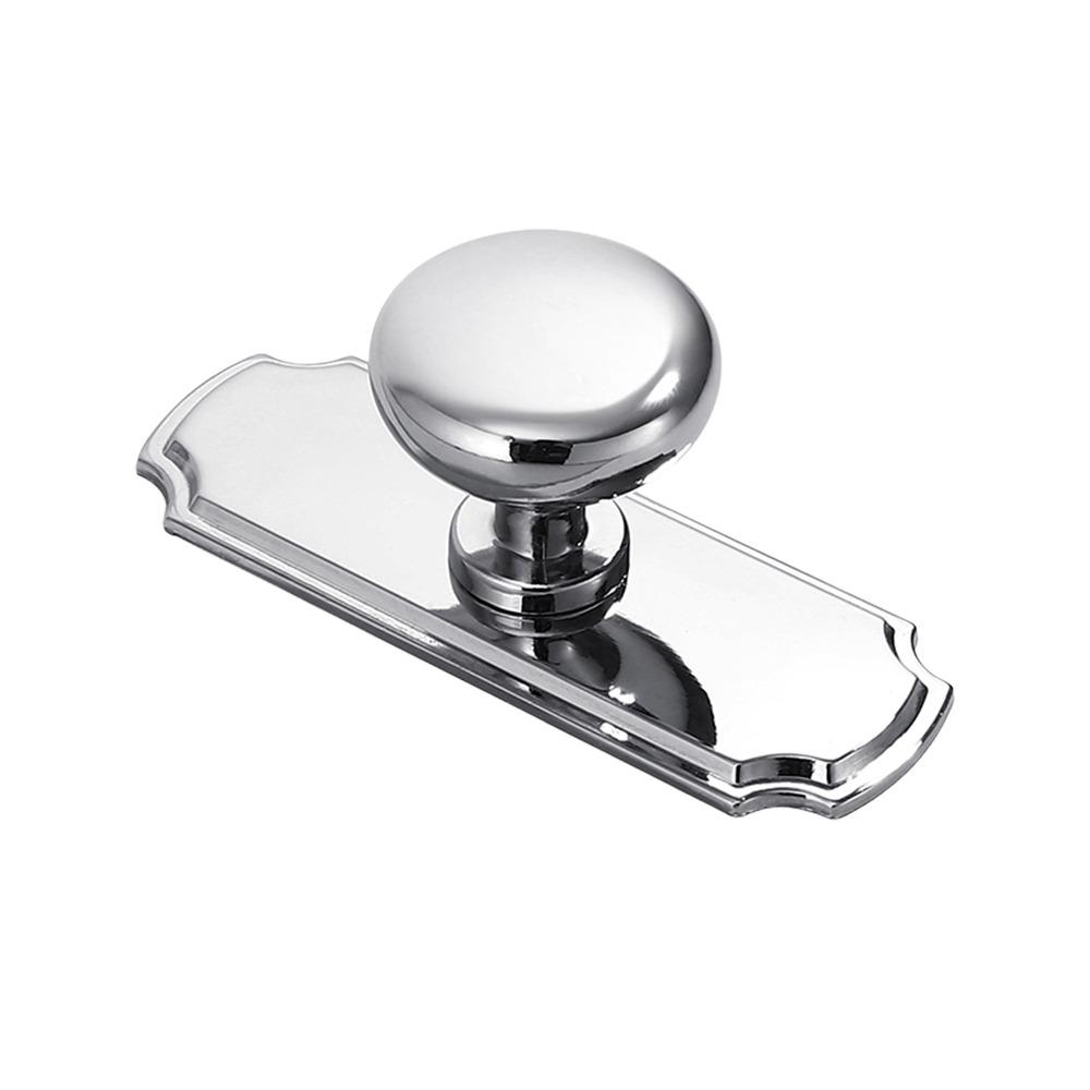 Zinc Alloy Cupboard Handle Silver Cabinet Knobs Modern Furniture Pulls  Home Hardware