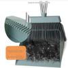 Sreuyong Home Cleaning Set: Broom, Dustpan & Floor Wiper with Long Handle for Living Room, Kitchen, Lobby - Pink