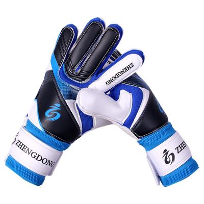 Guantes de portero de fútbol profesional para adultos y niños, protección para los dedos, guantes de fútbol de látex grueso para portería de fútbol
