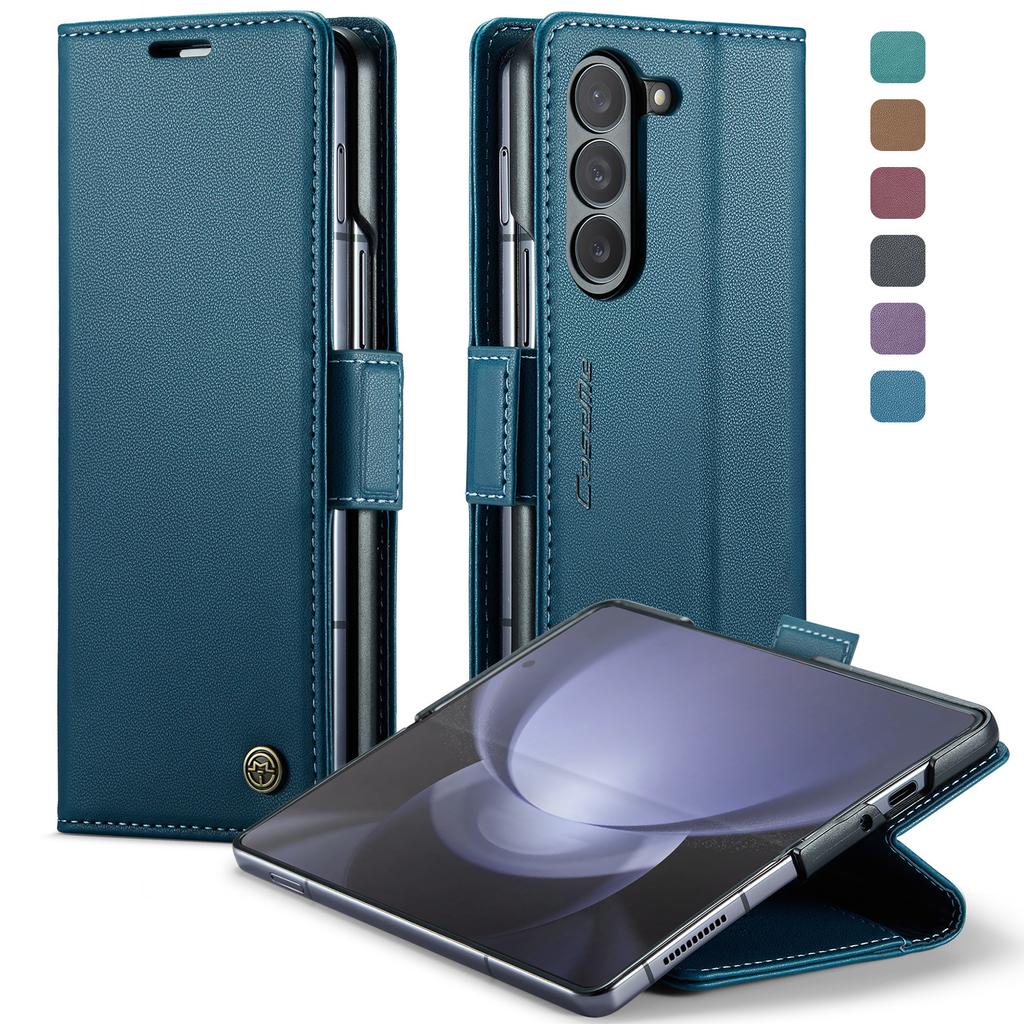 Compatible with Samsung Z Fold6 Phone Case, Z Fold8 Card Slot Protective Case, Anti-theft Phone Cover, Anti-drop