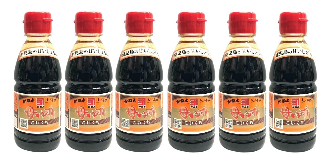 

Кагосима Сладкий Соевый Канеё Насыщенный Соевый Настольный 200мл 6 Соус, Соус Матери, Тип, (200 мл, бутылки)