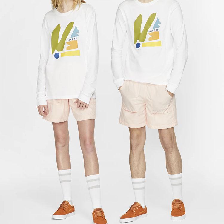 Nike SB Water Shorts Mid-Waist Slim Fit Casual Skateboarding Men Bottoms Pink AT3091-664