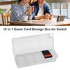10 In 1 Portable Game Memory Card Holder Case Storage Box for Nintendo Switch Anti-dust Game Card Organizer Case