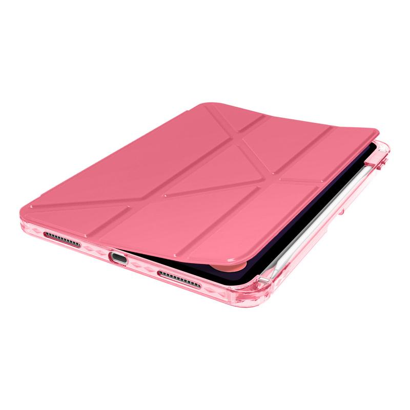 Per iPad A16 11 10 12ª Generazione iPad Pro Air 8 7 6 5 4 3 11 13 12.9 " M5 M4 M3 M2 Custodia Pieghevole in PU Acrilico con Portapenne
