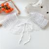 Lace Fake Collar Shoulder for Women Blouse Dress Shirt T-shirt Vest Jacket Detachable Collars Scarf Shawl Decoration Scarves