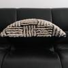 30X50/45X45/50X50CM Cream Plush Throw Pillow Cover Light Luxury Soft Waist Cushion Cover Decor Home Decorative Pillowcase