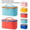 Waterproof Travel Cosmetics Holder Portable Women's Grooming Bag High Quality PU Makeup Bag