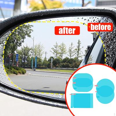6x Car Rearview Mirror Rain Film Waterproof In Rainy Days Side View Films