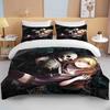 10 Sizes Sexy Beauty Skeleton Girl Christmas Gift King Size Double Bed Bedding Set Microfiber or Polyester Duvet Cover Set