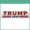 Trump For 10x 2020 Campaign President Election Decal Die Cut Sticker Bumper Car