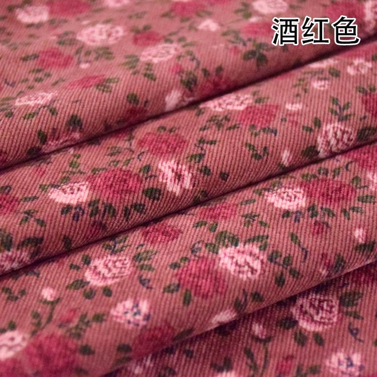 Elastischer Dicker Cordstoff, Graffiti Kleines Herz, Kinderbekleidung, Handgemachte Jacke, Schuhe, Tasche, 145x50cm, Winter