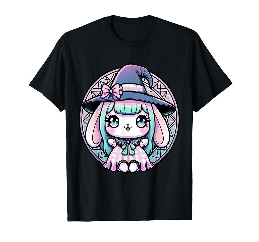 Cute Kawaii Goth Bunny Pastel Japanese T-Shirt