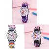 Wasserdichte Cartoon-Quarz-Kinderuhr mit PVC-Armband für Spiel und Schulgebrauch