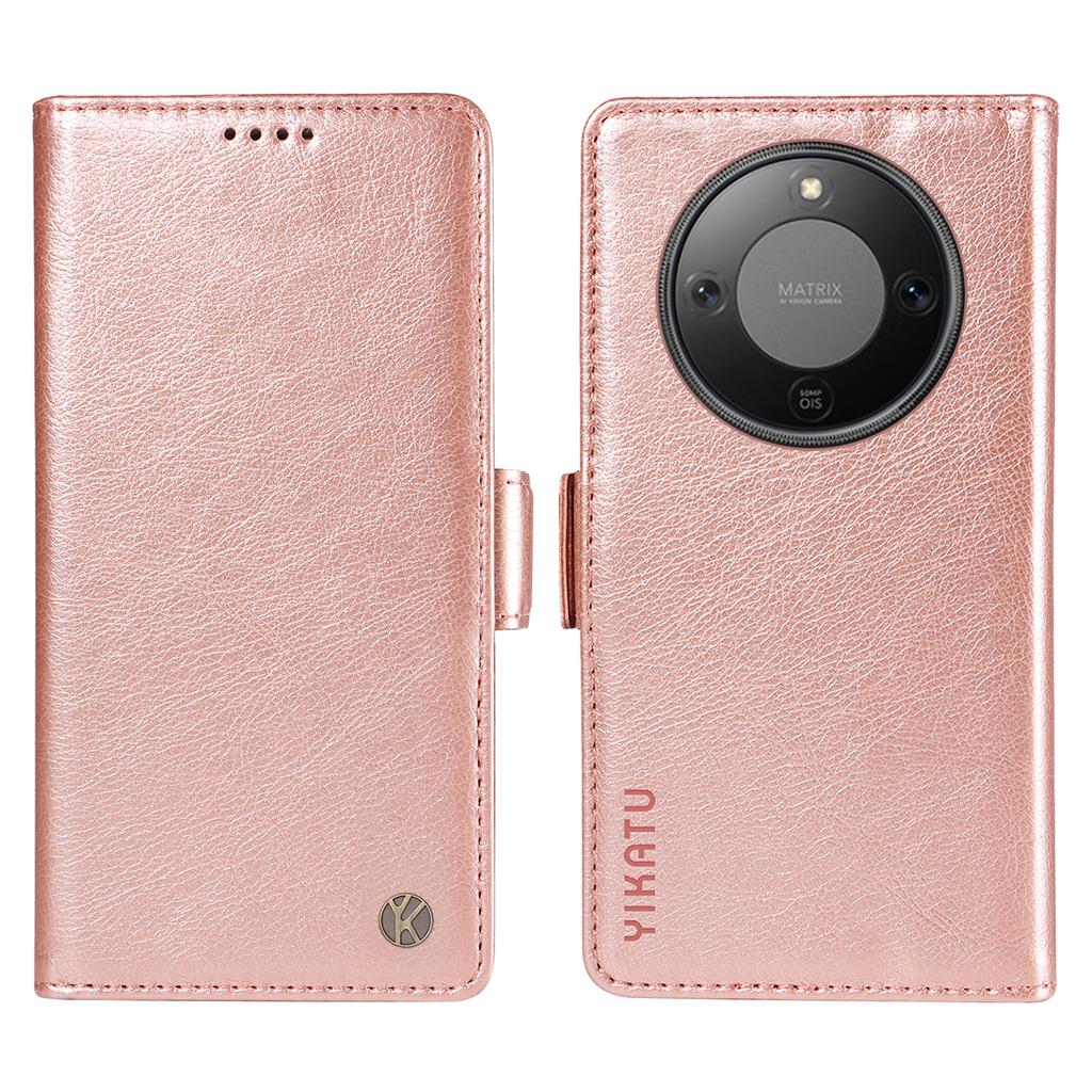 For Honor Magic8 Lite 5G/X9d 5G/X70 5G Case YIKATU YK-007 Litchi Texture PU Leather Wallet Phone Cover