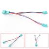 Cable Radio Adapter 1pcs 3 Pin Blue Plastic & Metal
