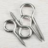 Nickel-Plated Self-Tapping Eyelet Hook Screw