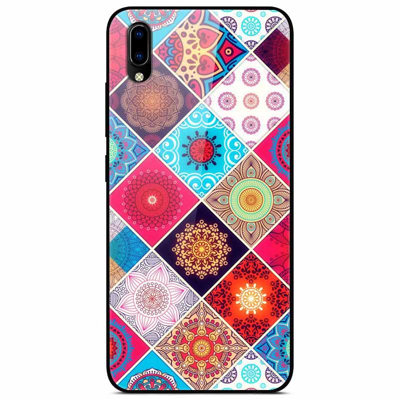 Für vivo V17 Hüllen V17 Pro Gehärtetes Glas Harte Rückseite Für Vivo V15 Pro Handyhülle Coque Für Vivo X50 Pro Lite Hülle X 50Lite