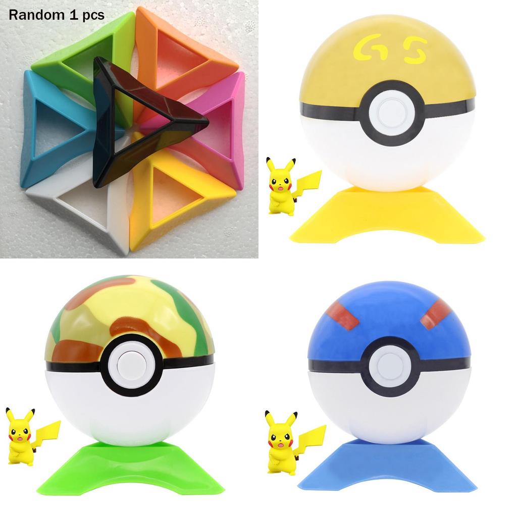 Premium Quality Pokemon Pokeball 7cm Toy Ball With Pikachu Monster Figures Gift