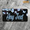 Personalized Plant-Themed 2D Flat Plaque Custom Text 30x15cm Home Garden Decor