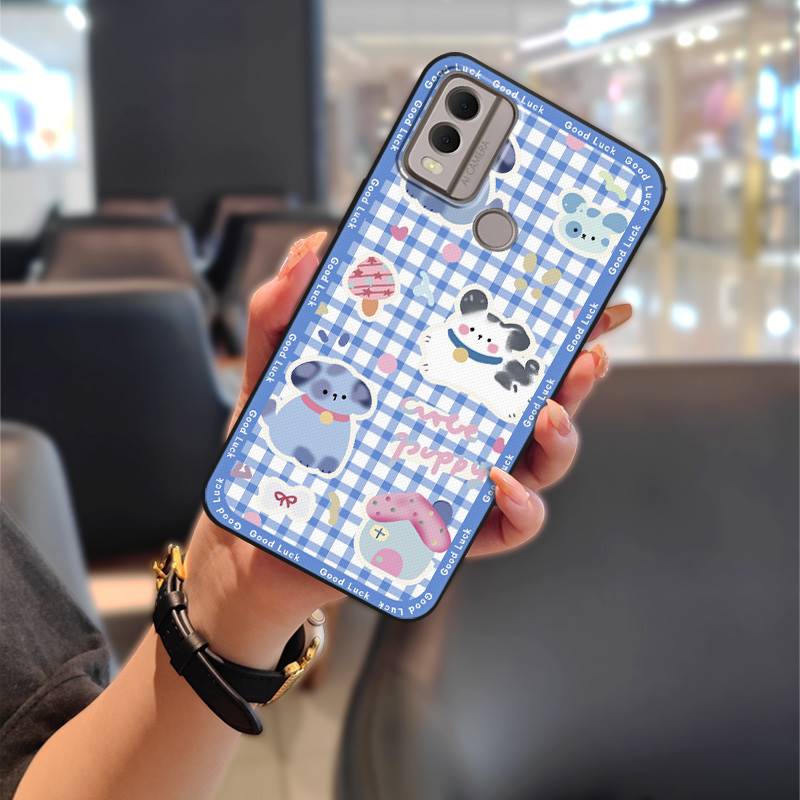 Silicone Animals Phone Case For Nokia C22 Waterproof Protective Anti-dust Cartoon Graffiti Durable Fashion Design Cute