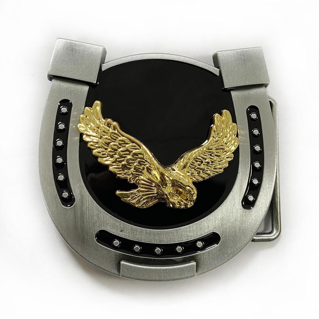 Punk Style Horseshoe Animal Belt Buckle: Fashion Alloy Accessory