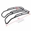 Motorcycle Saddlebags Lid Top Rail Trim Rack Guards For Harley Touring Road King Street Glide Electra Glide 2014-2024