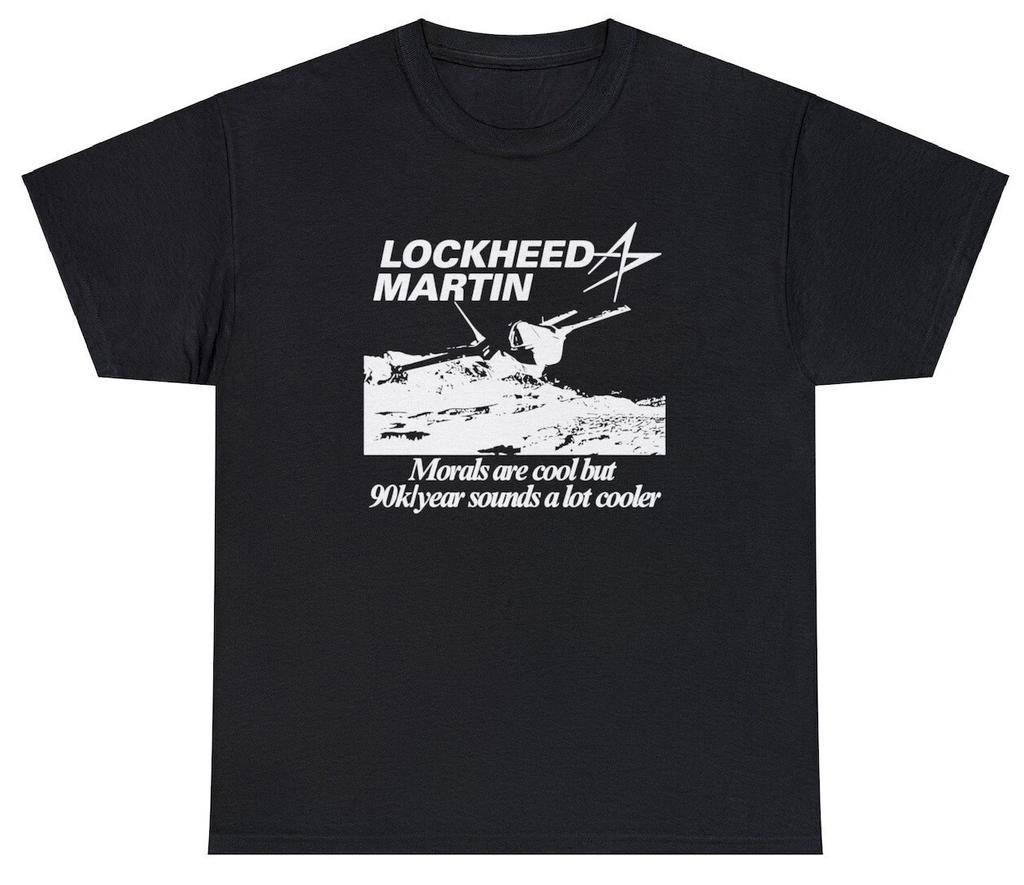 Lockheed Martin T-Shirt Lustiger Ingenieur Moral Ethik Krieg Geld Meme Geschenk T-Shirt