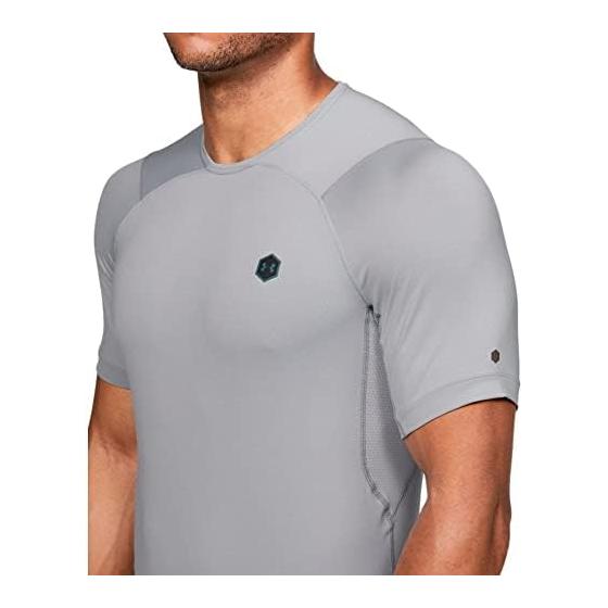 [Under Armor] Heat Gear Armor Rush Compression Short Sleeve (Training) 1353449 Men's
