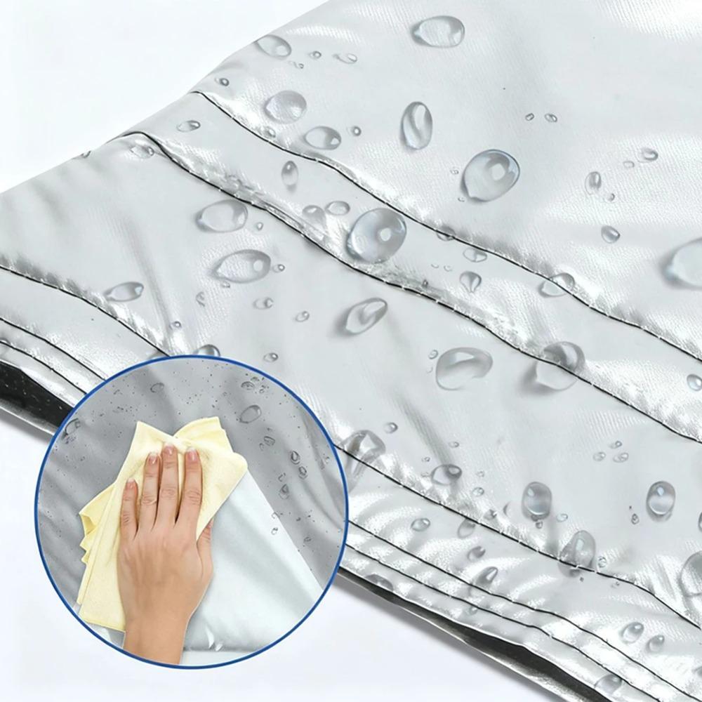 Heat Resistant Portable AC Vent Hose Cover Insulated Air Conditioner Duct Sleeve for Home Cooling Exhaust Pipe Protection