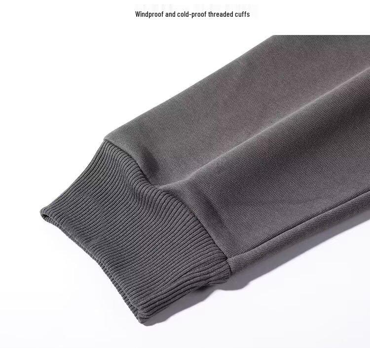 Men's Plus Size Loose Hooded Sweatshirt - Trendy Autumn/Winter Casual Pullover Hoodie