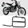 Motorcycle Saddlebag Support Rack Left Side Bag Mount Bracket Replacement for Suzuki DR650 1996 To 2023 Black