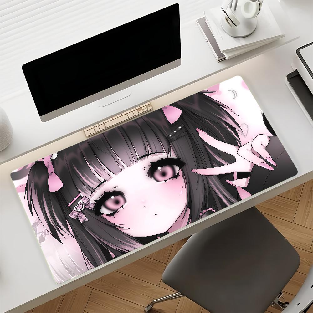 Anime Minestyle Girls Mouse Pad Nonslip Rubber Gamer Balance Computer Mat Decoracion Deskmat Laptop Office Large