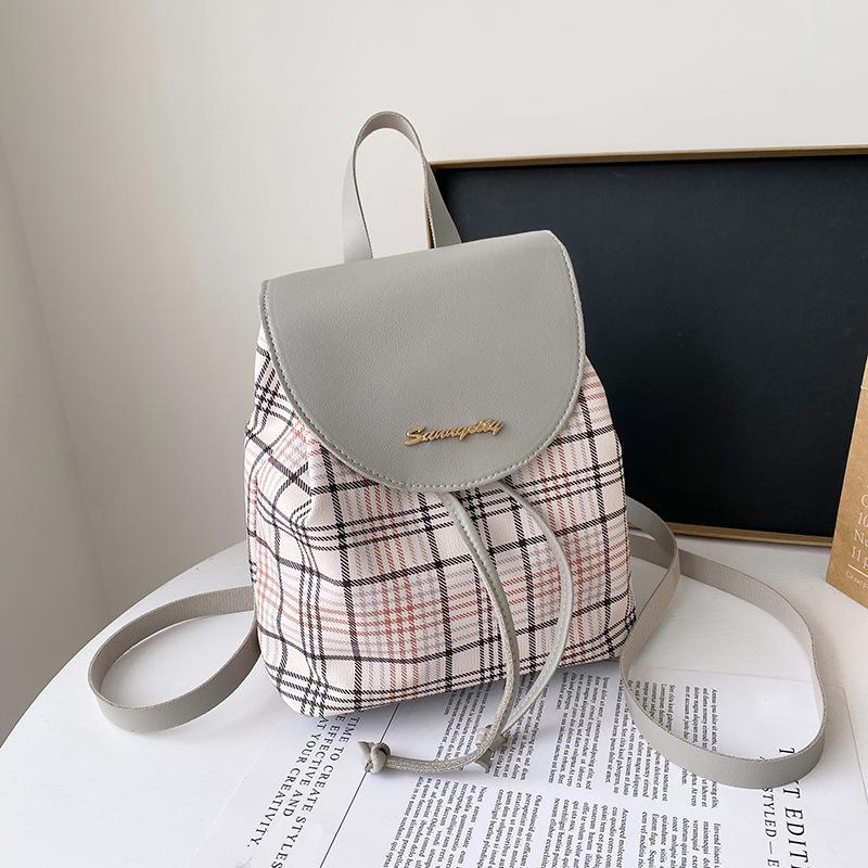 Korean Style Backpack For Women Bucket Bag School Bag For Middle School Students