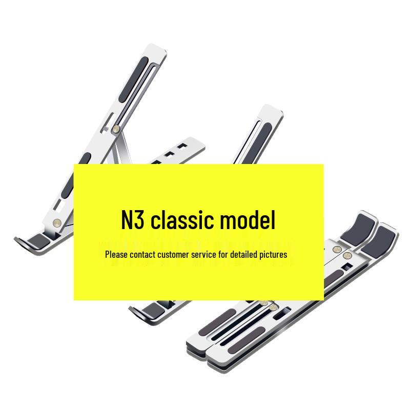 N3 Multi-functional Aluminum Laptop Cooling and Lifting Stand