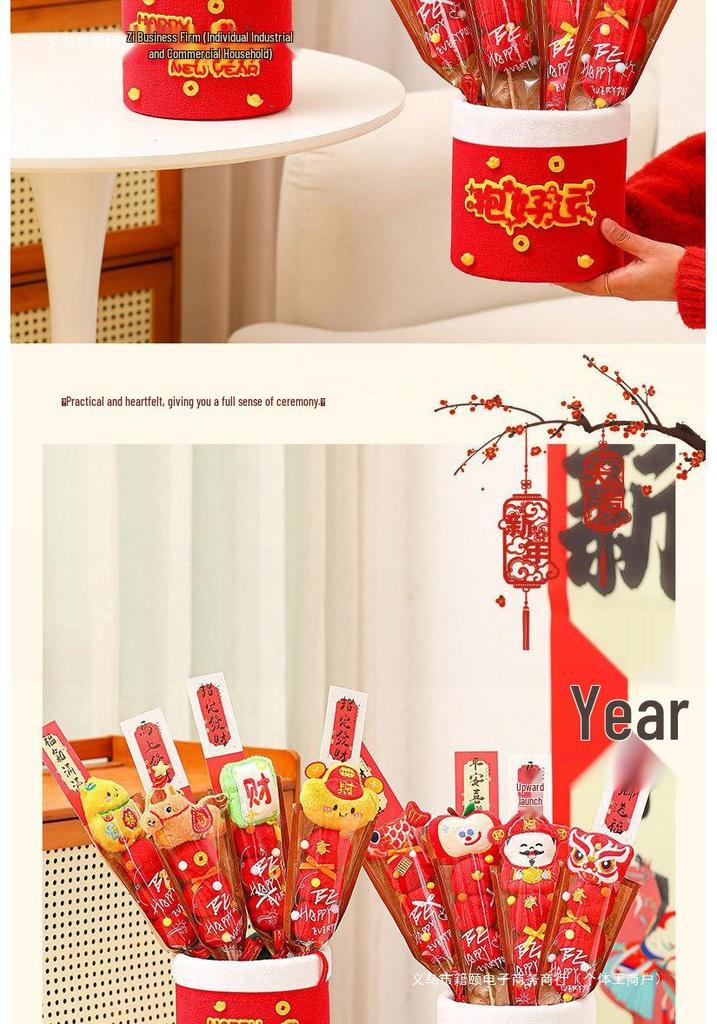 2026 Year of the Horse Tanghulu New Year Decoration Scene & Photo Props