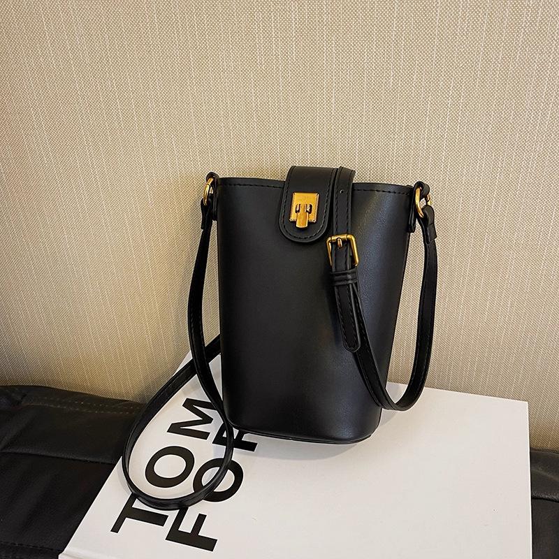 Damska Retro Matowa Torba Listonoszka - Casualowa Torba na Ramię Jesień/Zima