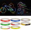 Bike Stickers Reflective Tape Bicycles Wheels Reflect Sticker MTB Bike Reflective Sticker Strip Tape for Cycling Warning