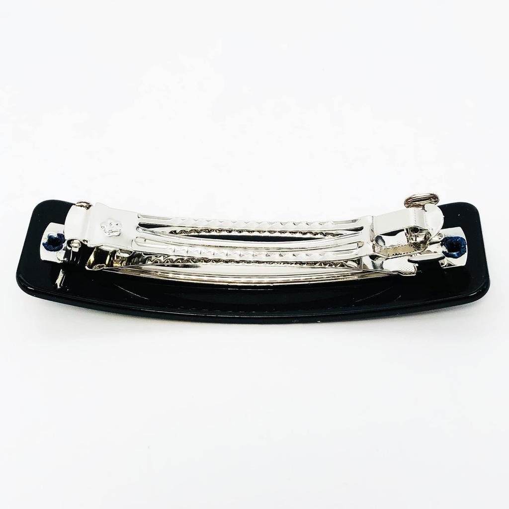 Maeju Lacquerware Lacquerware Barrette Long Rectangular Kaga (Small) (B) 4X-116