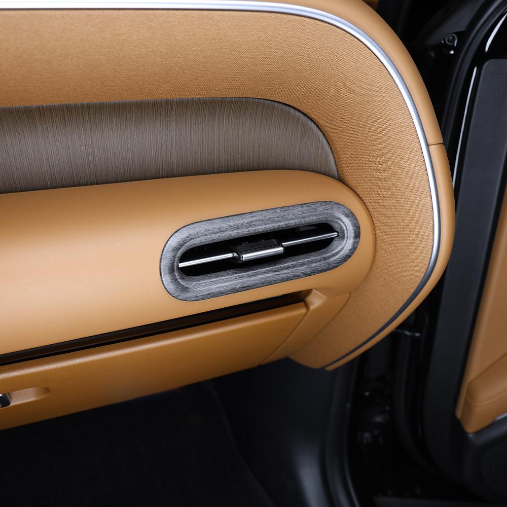Car Front Dual-sided Vent Cover Trim ABS Material For Hyundai Palisade LX3 2026 Left-Hand Drive Interior Decoration Accessories