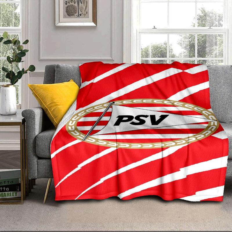 Psv Eindhoven Redesign Tragbare Decke/Weiche Decke Bettwäsche Decke Geeignet für Reisen Camping Wohnzimmer Büros Sofas Fan Geschenke