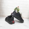 Bestof 544 Black-Black Fuspet Thick Soled Sports Shoes