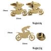 Off Road Motorcycle Brooch Cufflinks Dual-use Personalized Design Adventurer Style Enthusiast Accessories