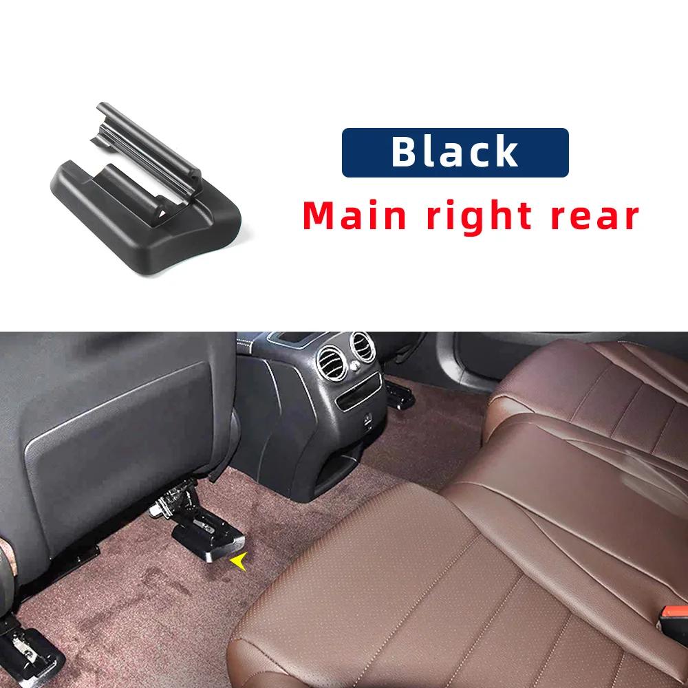For Mercedes Benz GLC Class W253 2016- Car Front Row Left Right Seat Rail Trim Cover Driver Passenger Seat Cover