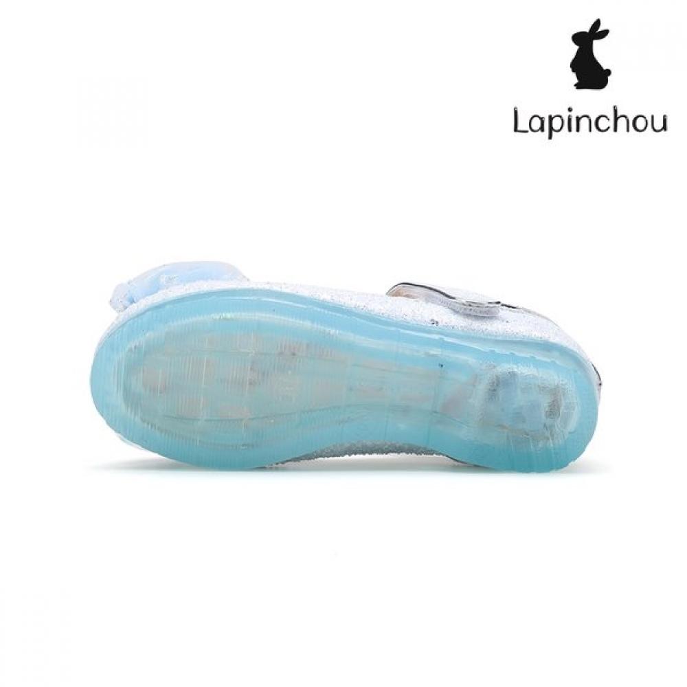Tradhus Sky Blue Butterfly Glitter Kids Shoes Elena Du Mary Jane
