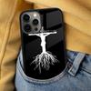 Jesus Christ Cross Soft Phone Case for iPhone 17 Air 16e Pro max 15 Pro 13 14 Plus 11 12 MagSafe Magnetic Coque