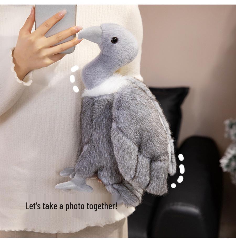 Cross-Border Eagle, Vulture, Pelican, Old Pigeon Plush Toys – Ugly Cute Bird Doll Collection