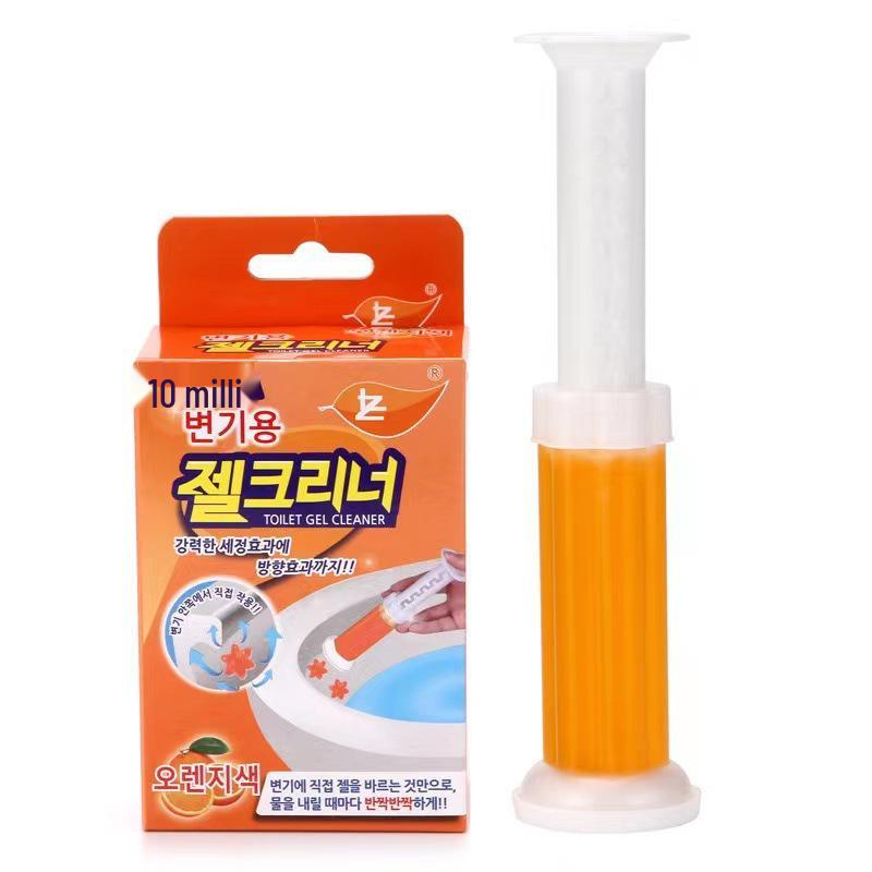 Floral Gel Toilet Cleaner: Fresh Scent Odor Remover & Descaler