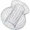 KADAX Galvanized Steel Gabion Garden Planter
