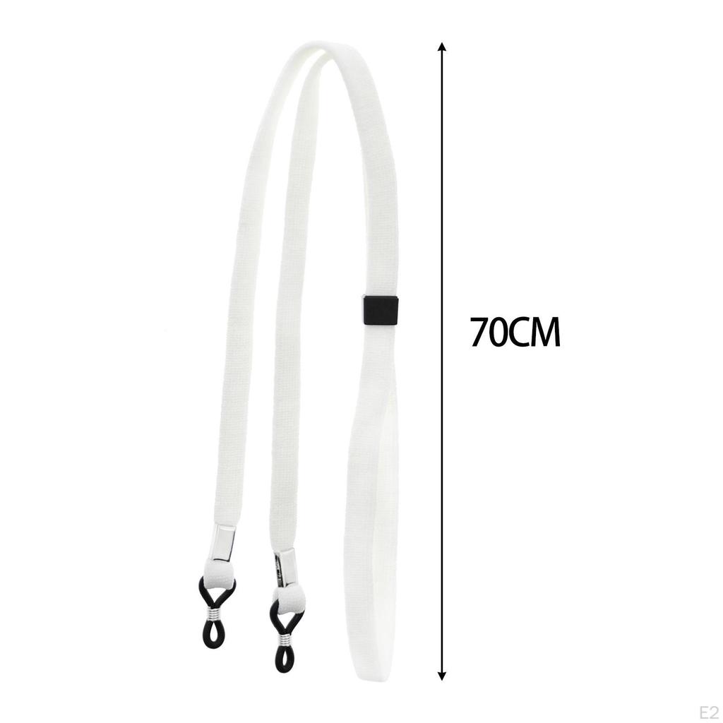 Verstellbares Brillenband, tragbar, modisch, vielseitig, leicht, Halshalter, Kordel, rutschfest, für Erwachsene